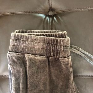 Velvet lounge joggers